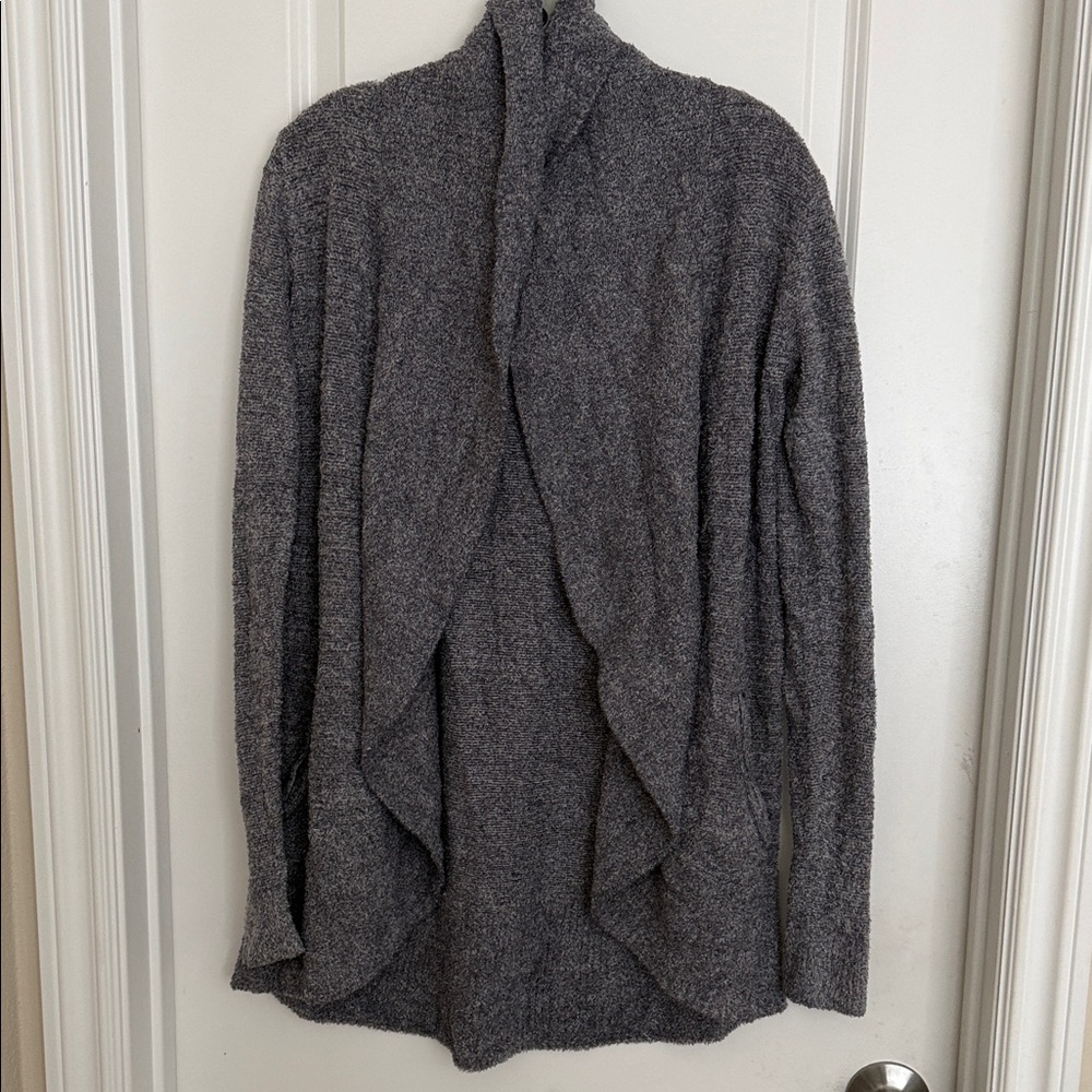 Barefoot Dreams Women's Gray circle Cardigan
